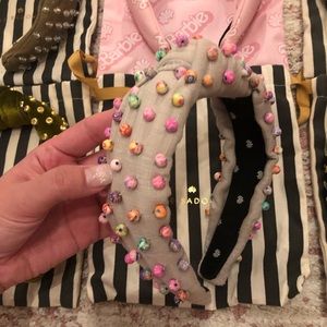 Lele Sadoughi Millefiori Headband 🌈👑